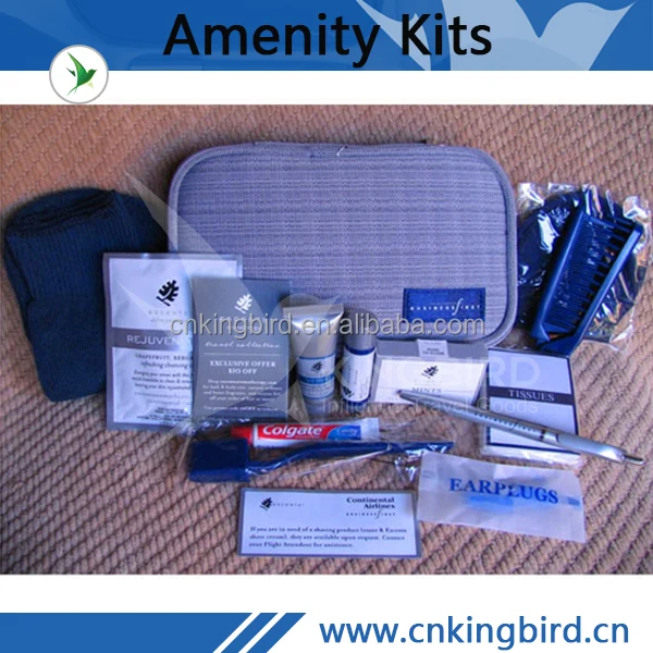 OEM Logo Men Business  Travel Overnight Amenity Kit Airline
