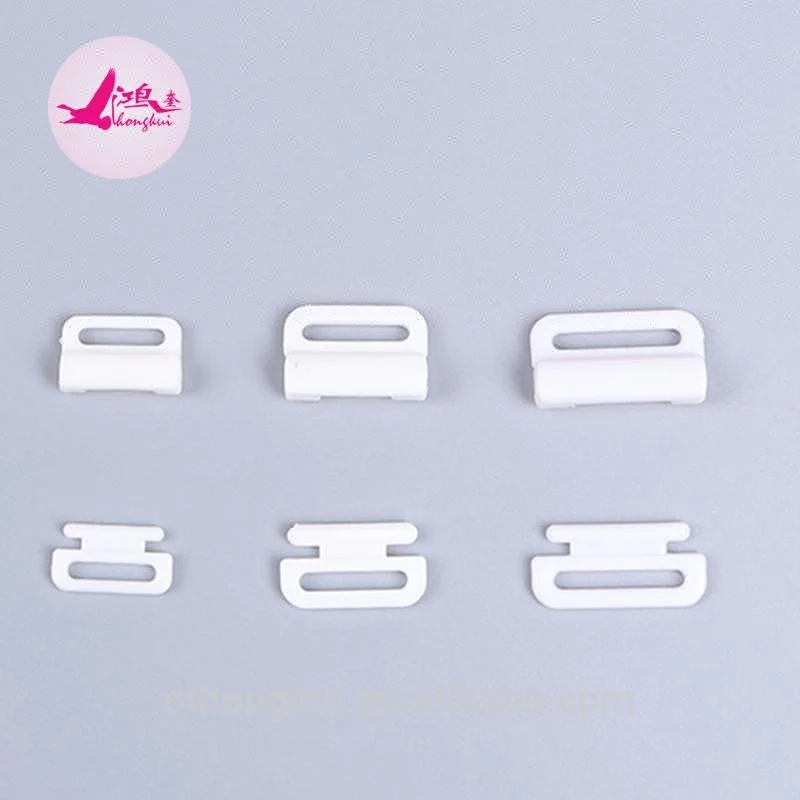 
Front closure plastic special adjustable mommy bra buckle/bra hook clasps 