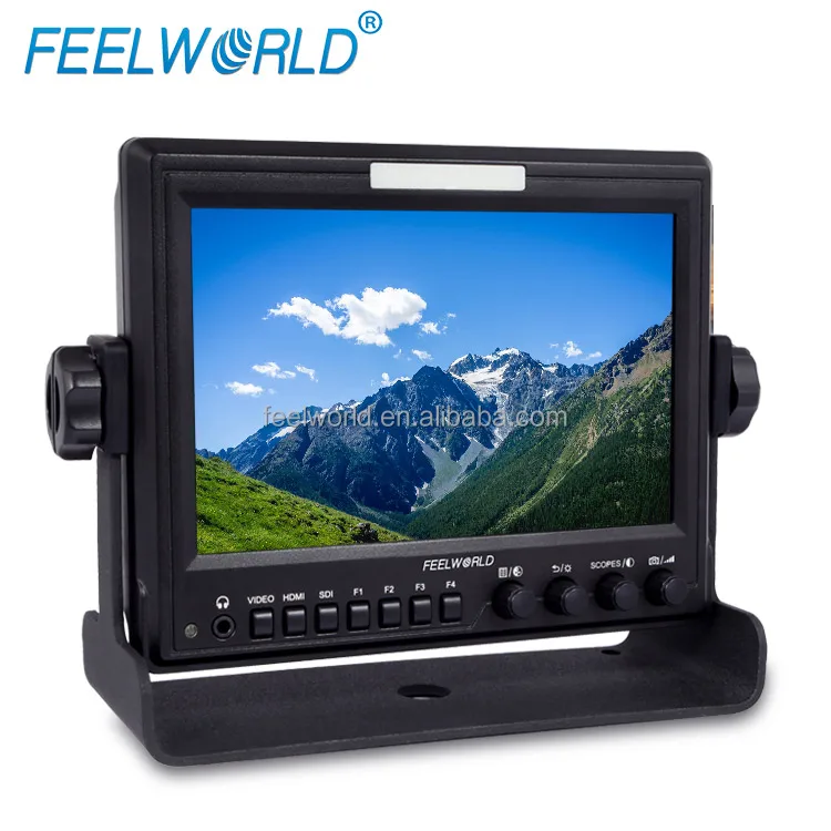 алюминиевая конструкция полнофункциональный 1080 P осциллограмм векторскоп и гистограмма 7 дюймов камеры-топ поле монитор