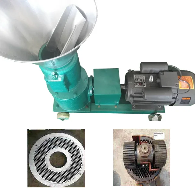 
Low price flat die wood/sawdust pelletizer 