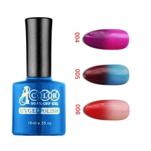 Free Shipping Hot Sale Color 1000 Temperature Change Gel Polish 6pcs Lot 4pcs color gel 1pc