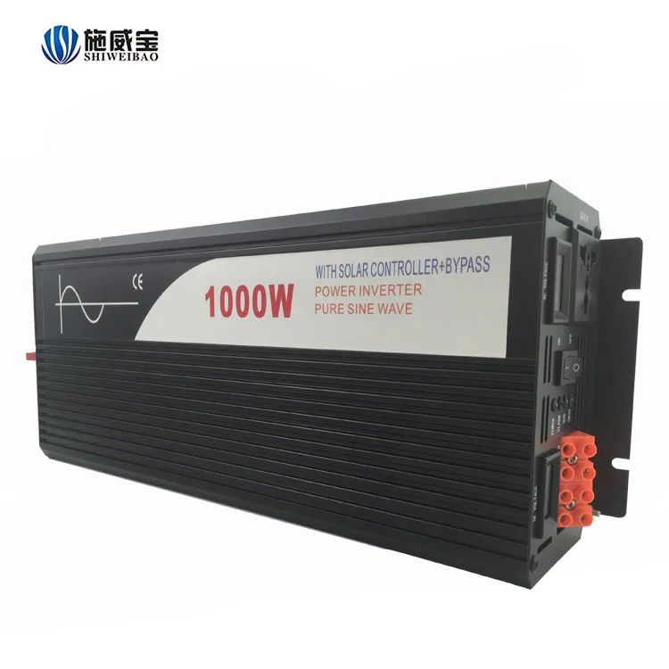 Жк-Дисплей Встроенный 20A/30A Pwm Солнечной Зарядное Устройство 1000 Вт Инвертор