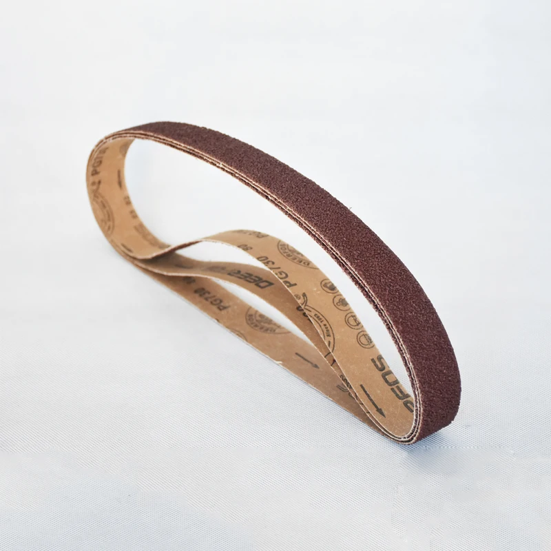 Original Deerfos JA512 abrasive sanding belt aluminium oxide grain size customized