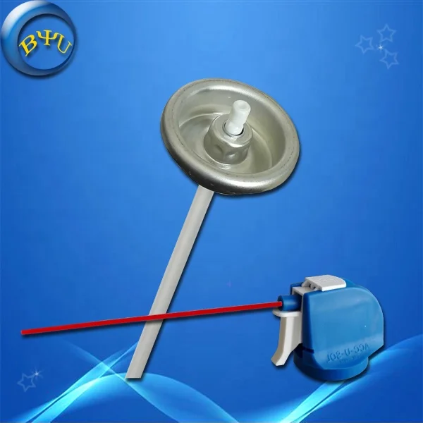 High Quality The Plastic Trigger Spray Nazzle For Car Care aerosol cans by BYU