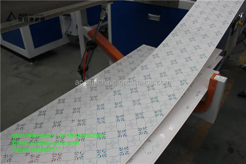 ПВХ пластиковый потолок декоративная панель Профиль Экструдер Машина