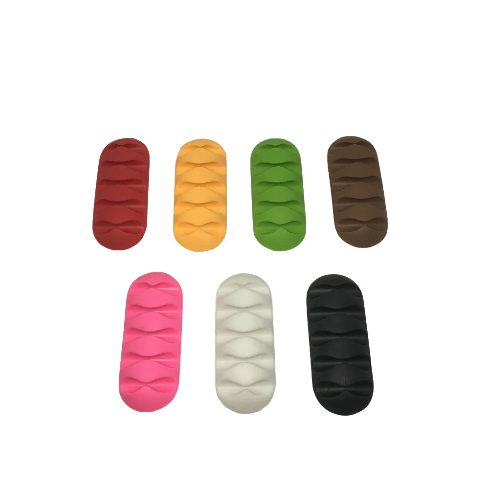 
Multipurpose Silicon Cable Holder for Mobile Phones, laptops, Computers 