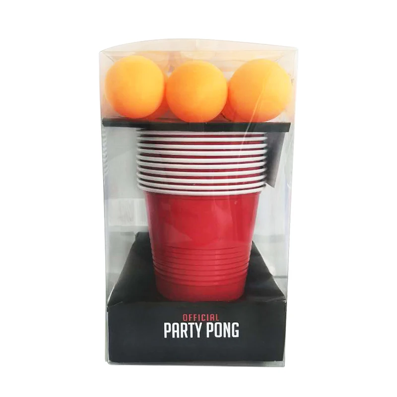 
DM 40mm ABS high quality beer pingpong balls and cups 