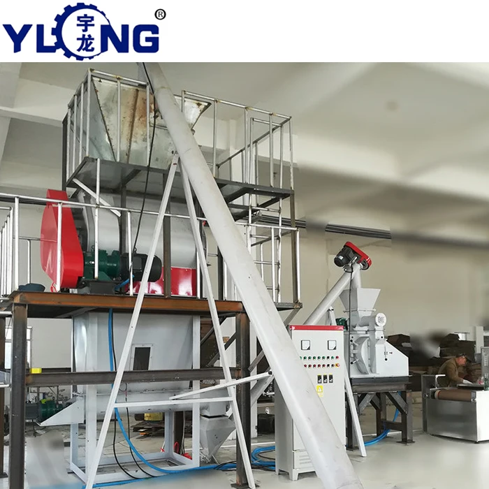 Пеллетная мельница для корма домашней птицы YULONG