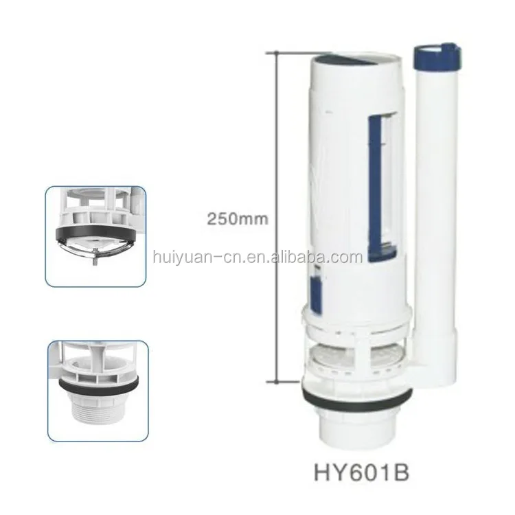 
HY-601B china supplier name of toilet accessories toilet parts toilet tank fittings flush valve 