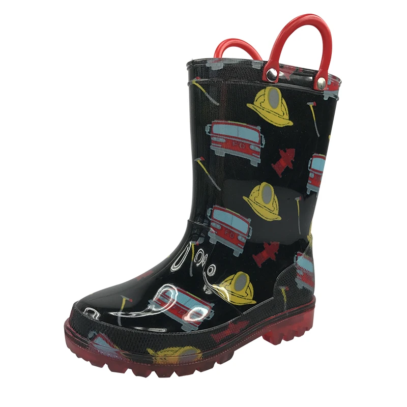new designer kids pvc rain boots Manufacture