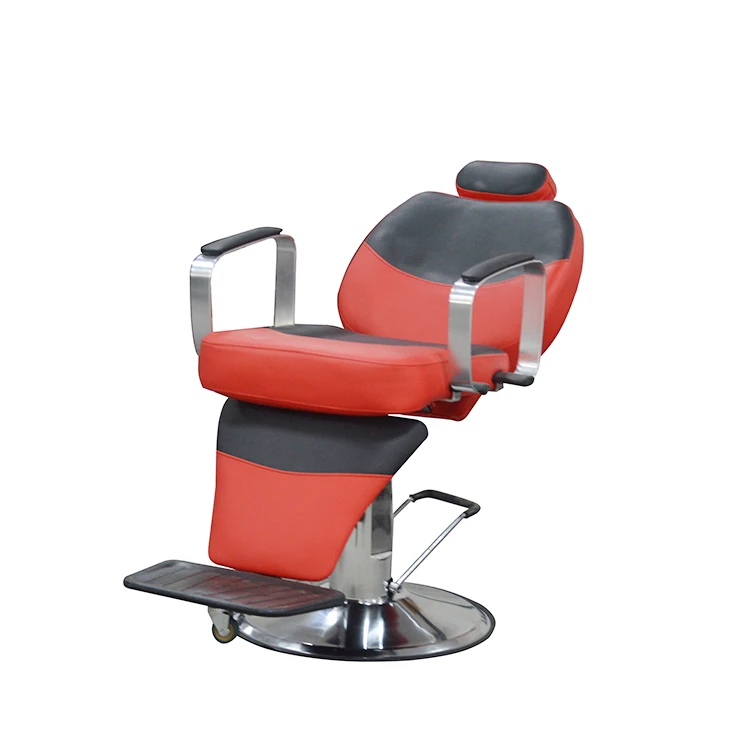 HG-A142 Sillas Barbero En Venta Wholesale Barber Supplies Cheap Salon Barber Chair Salon Furniture Big Hydraulic Pump 300kg 50KG