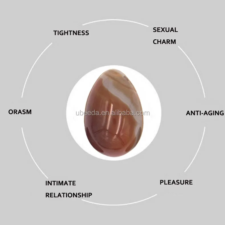 Reasonable price drilled chakra healing stones red carnelian yoga eggs