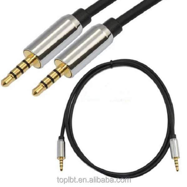 hot rca jack 3.5mm audio aux cable with volume control
