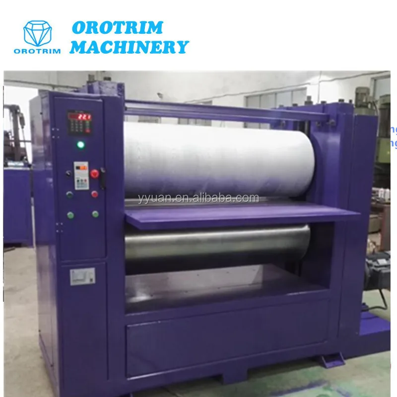 Fully automatic wood grain embossing machine with CE certificate/plastic sheet embossing machine,wpc embossing machine factory