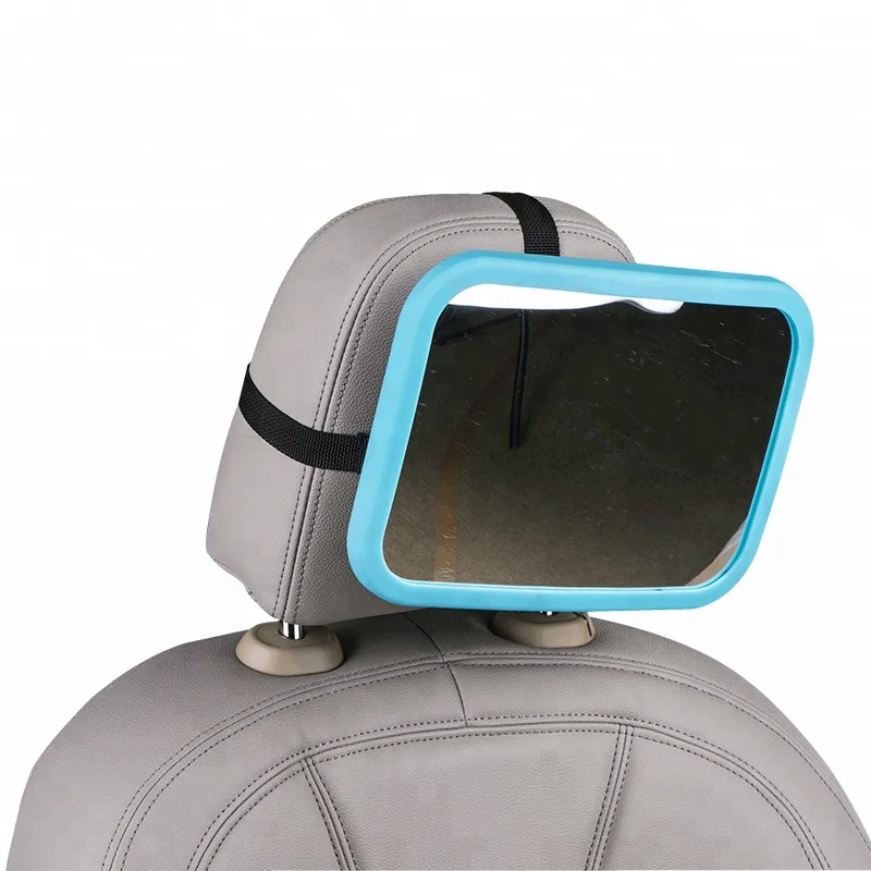 Large Adjustable Car Baby Seat Mirror Safety Rearview Interior Mirror