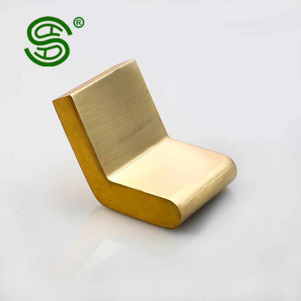 Новый дизайн OEM пользовательский L-образный латунный медный плоский стержень набор инструментов