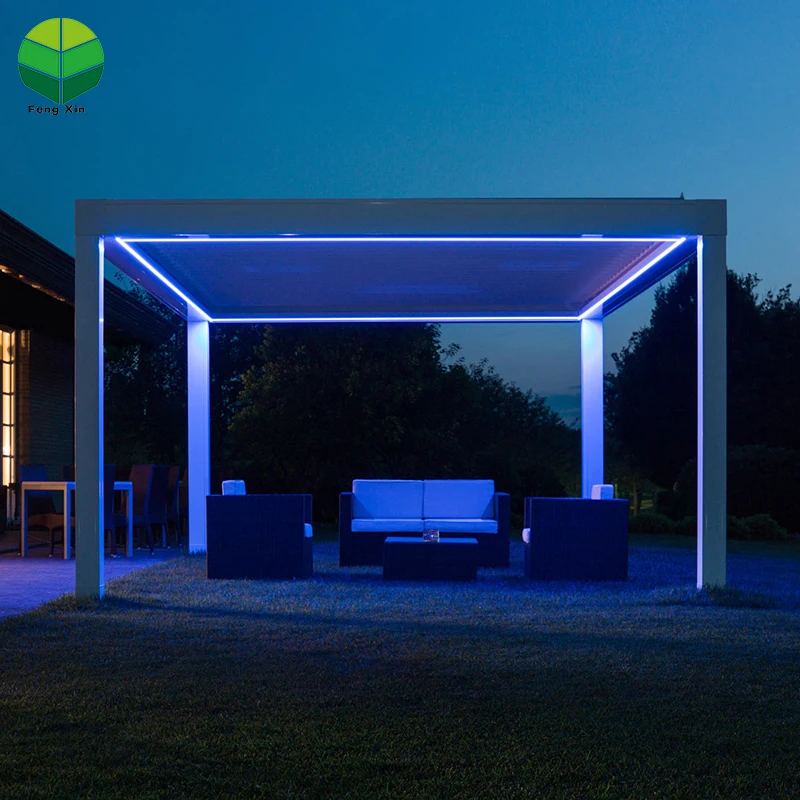 
Gazebos Outdoor Factory Supplying Modern New Design Pavilion Aluminium Pergola Gazebos 