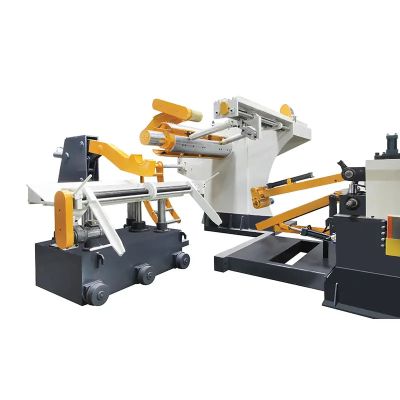 Metal sheet cutting machine plate shear coil cutting line with uncoiler straightener and feeding machine