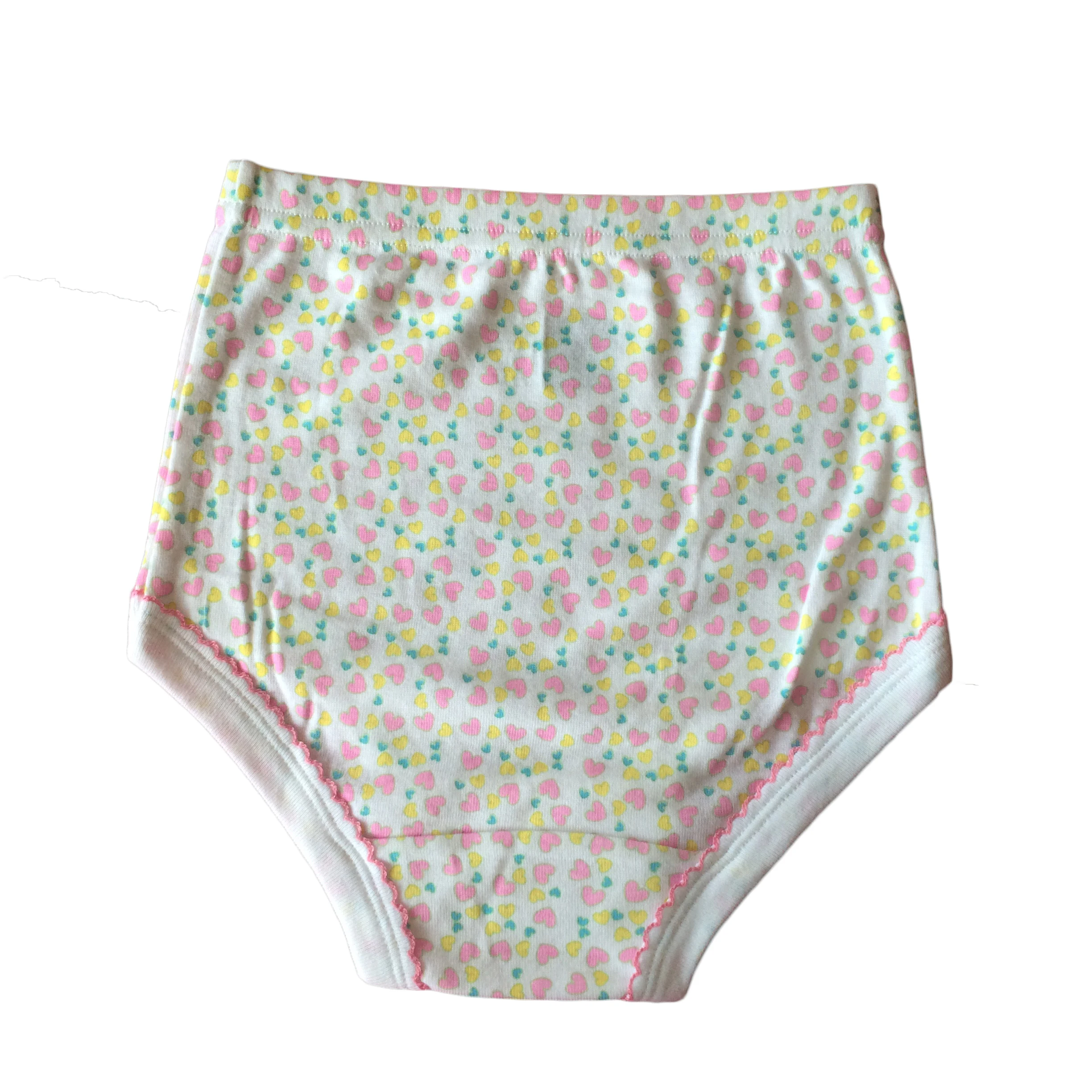 Белые детские штаны и нижнее белье для малышей, Детские тренировочные штаны, OEM-сервис, унисекс, 100% хлопок, боксеры и трусы