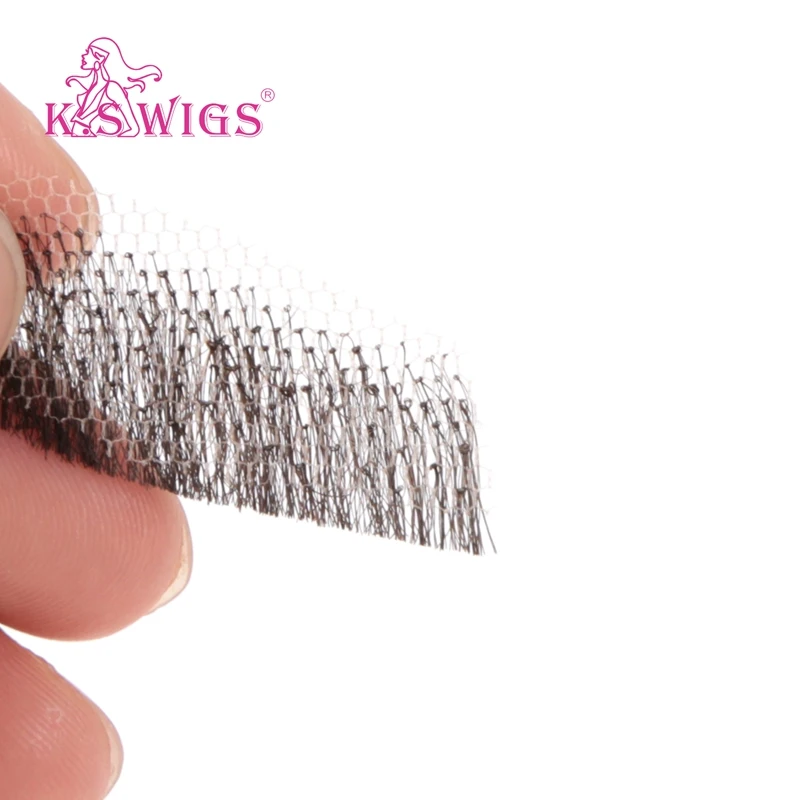 
K.S WIGS 100% Handmade Human Hair False Beard 