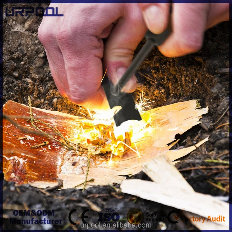 new generation Steel Flint Magnesium Stone Fire Starter Safe and Durable Survival Kit DHL Freeshipping