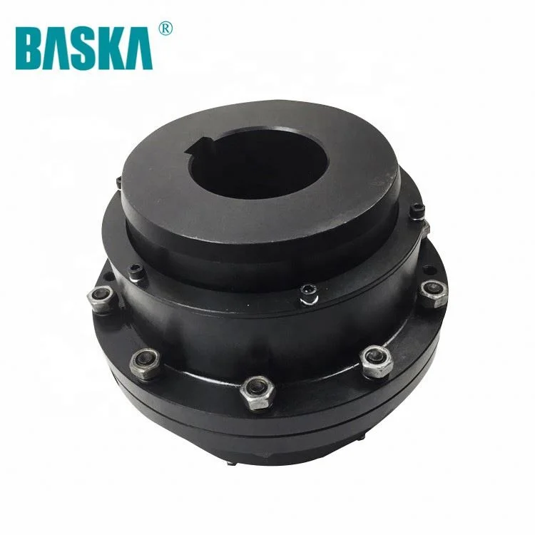 High transmission efficiency quick mounting gear coupling