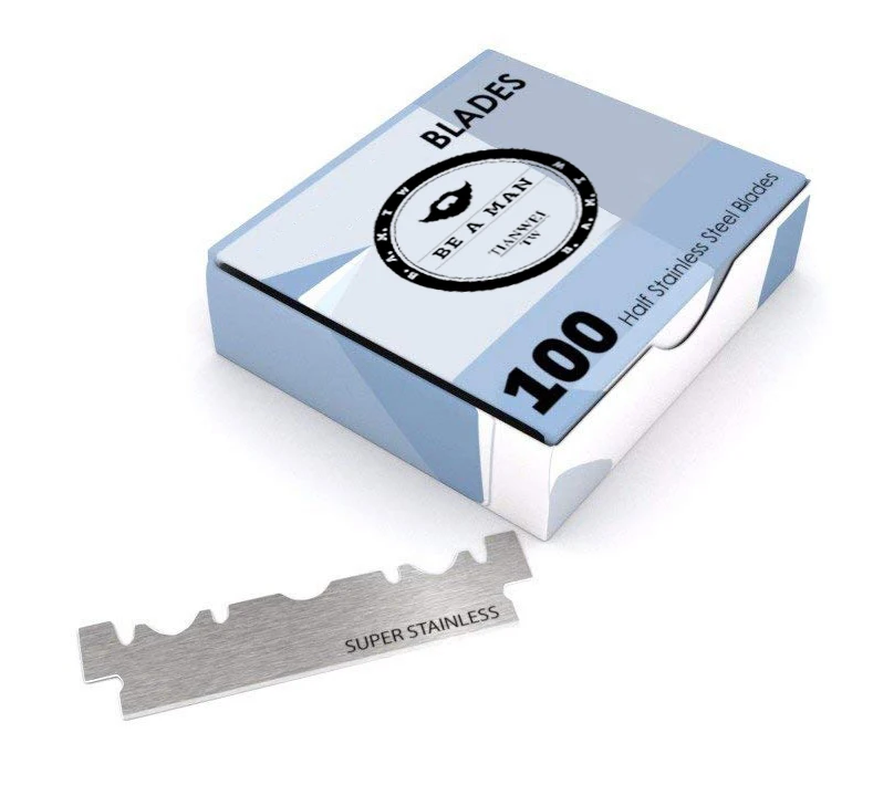 Customers design  Single Edge Razor Blades Professional Manufacturer Sweden Stainless Steel Shaving Blades