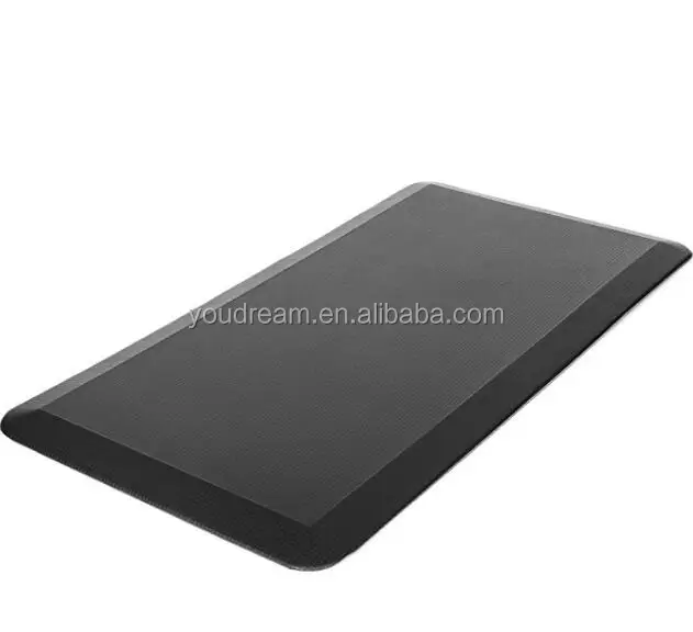 Office home PU foot massage standing desk kitchen mefoam anti fatigue floor mat