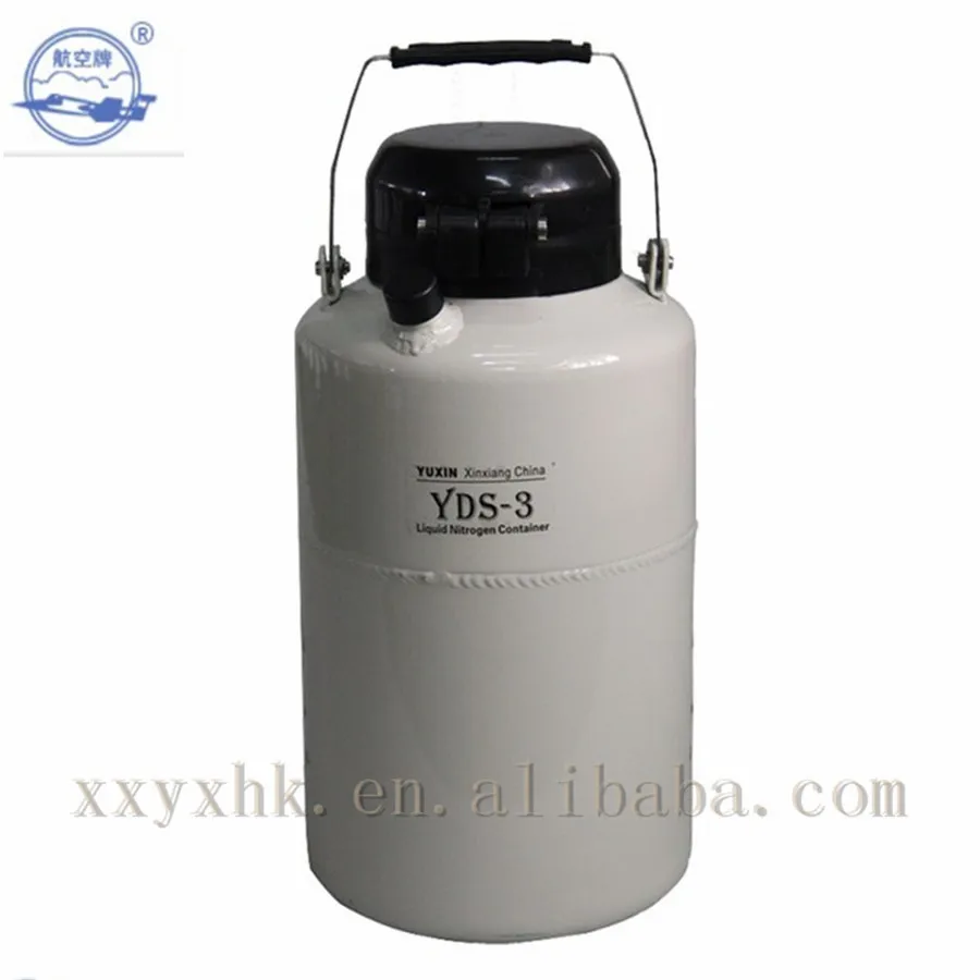 YDS-3 Жидкого Азота Контейнер криогенных ln2 Семен Tank