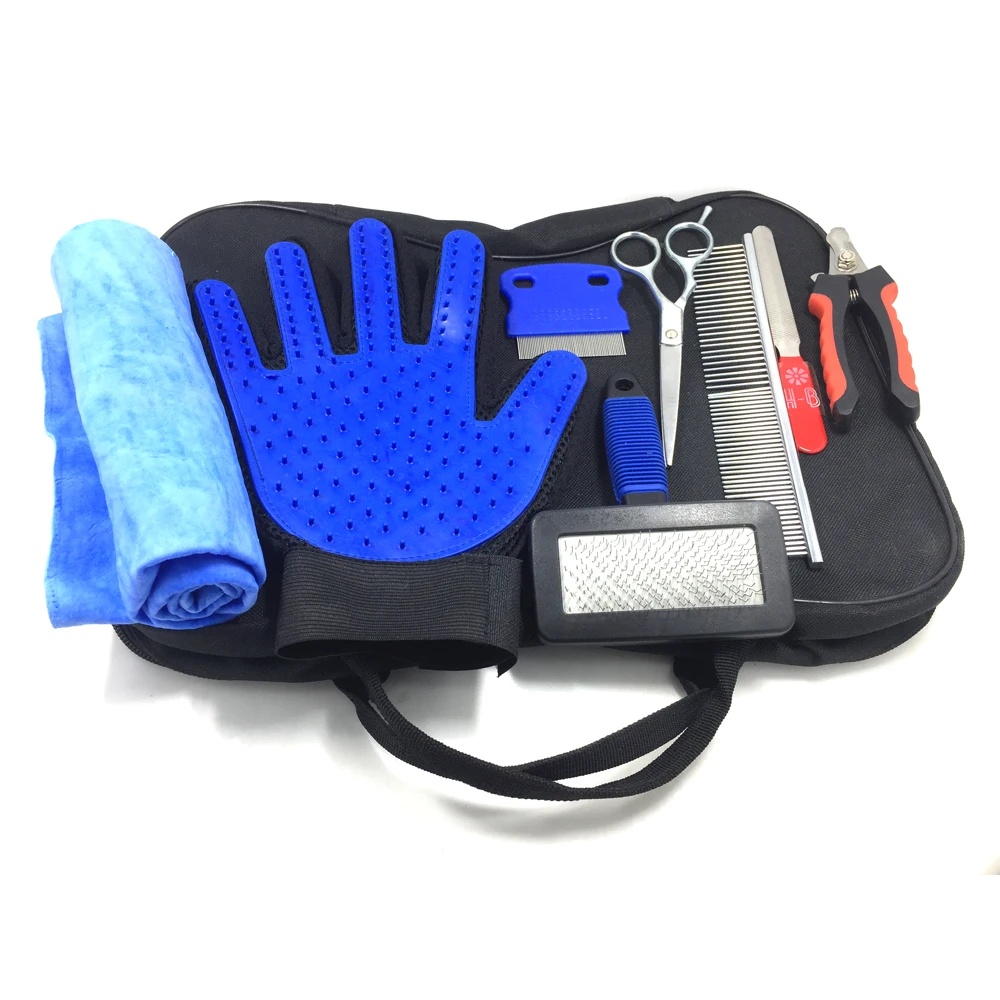 4Pcs Professional Pet Grooming Kit Cleaning Tools Pet Supplies for Dog Cat