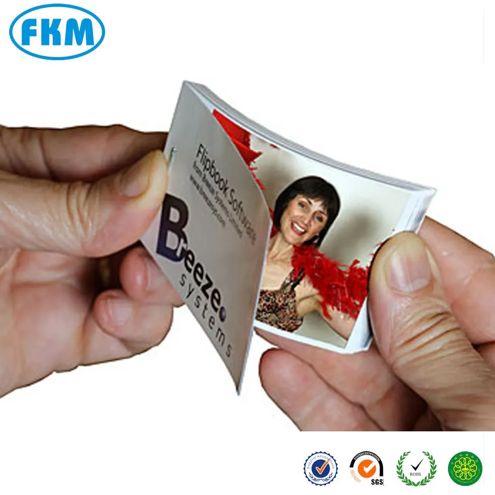 cheap mini flip book printing