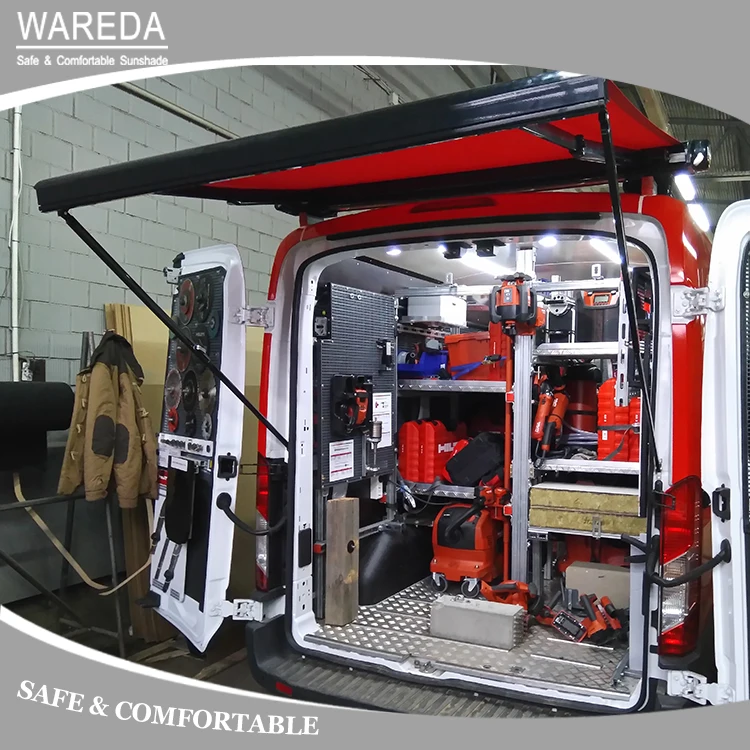 High quality Durable full cassette pop up roof retractable motorhome awning