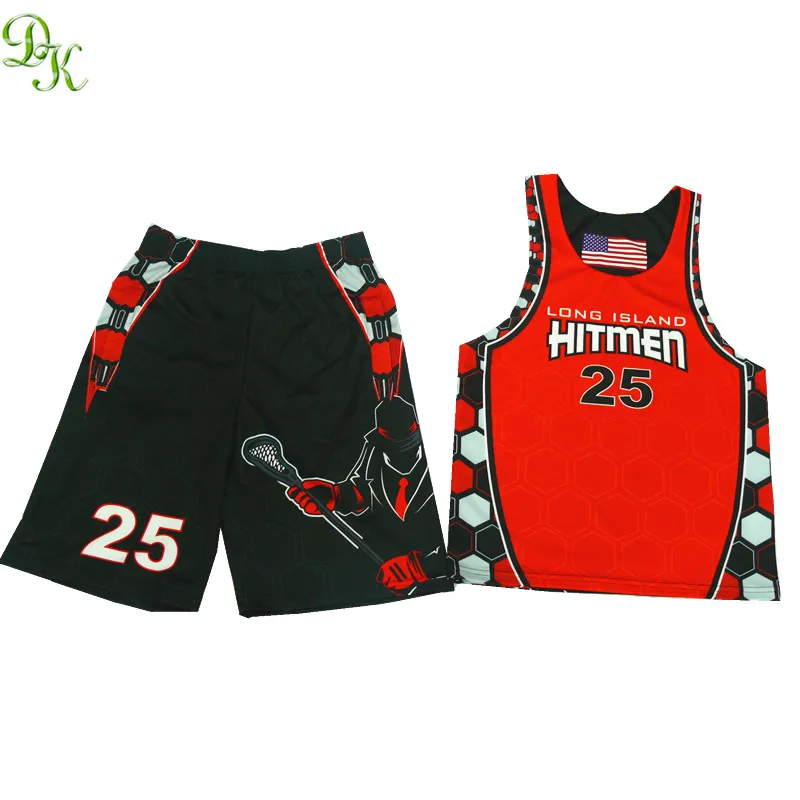 
reversible lacrosse jersey customized sublimation printing design 