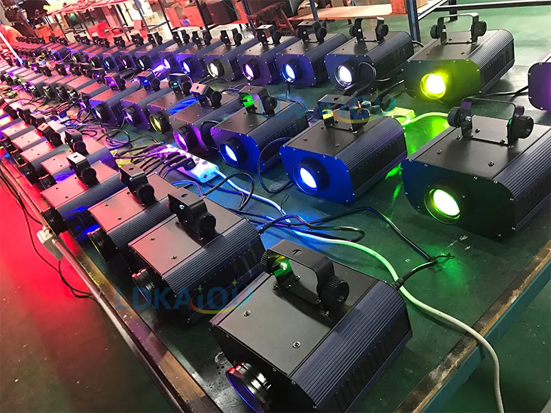 Popular stage lighting led gobo projector, led water effect light