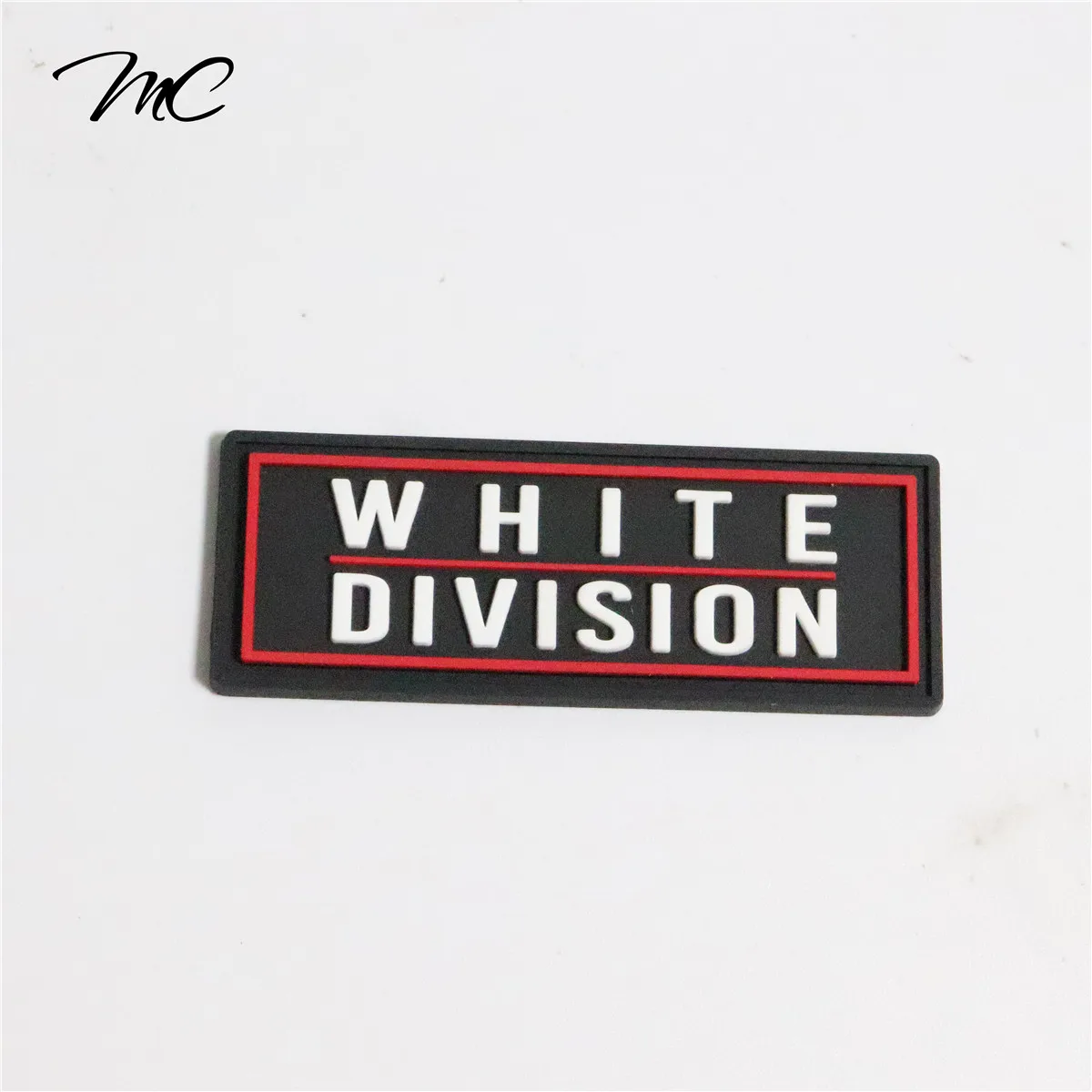 Custom Pvc Patches Clothing Logo Badge Rubber Patch Heat Press Iron on