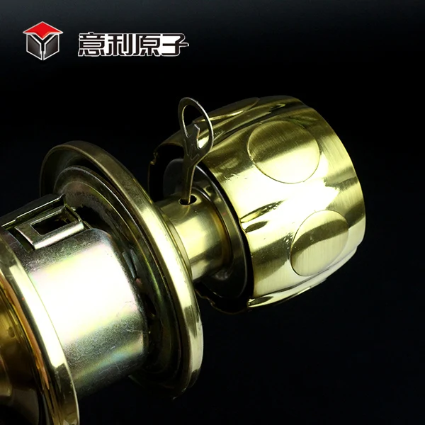 Easy to install Ten brand Chinese style sliding door locks for wooden doors Aluminium Alloy knob door lock