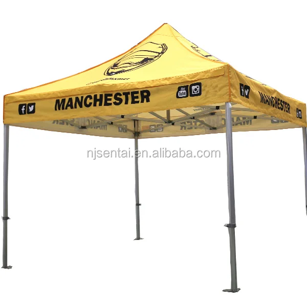 3x3m 50mm hexagon aluminium OEM chinese factory pop up folding tent