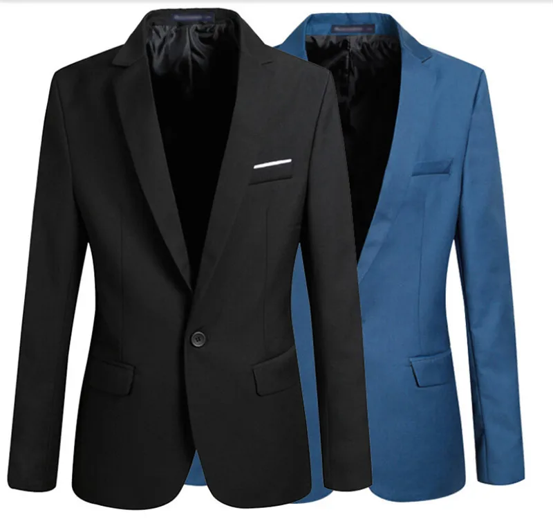
fashion new arrival single button leisure blazers men casual suit 