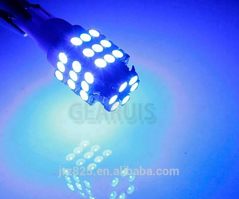 Auto Light LED W5W T10 42 smd 1206 3020 LED 42SMD 194 168 501car clearance light Wedge bulb white blue red green DC 12V