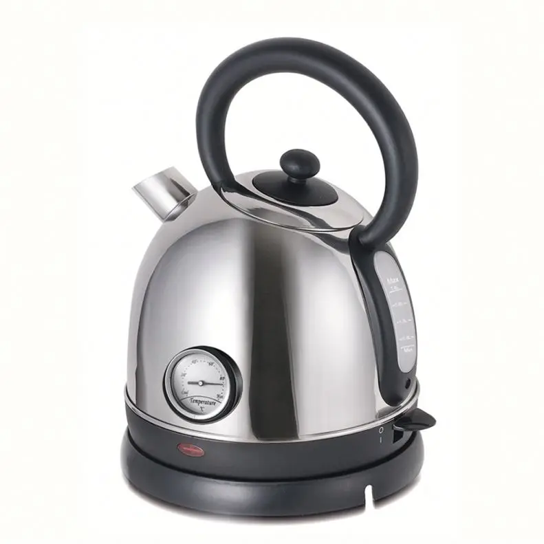 Бытовая техника новый из нержавеющей стали 1.8L Электрочайник с термометром