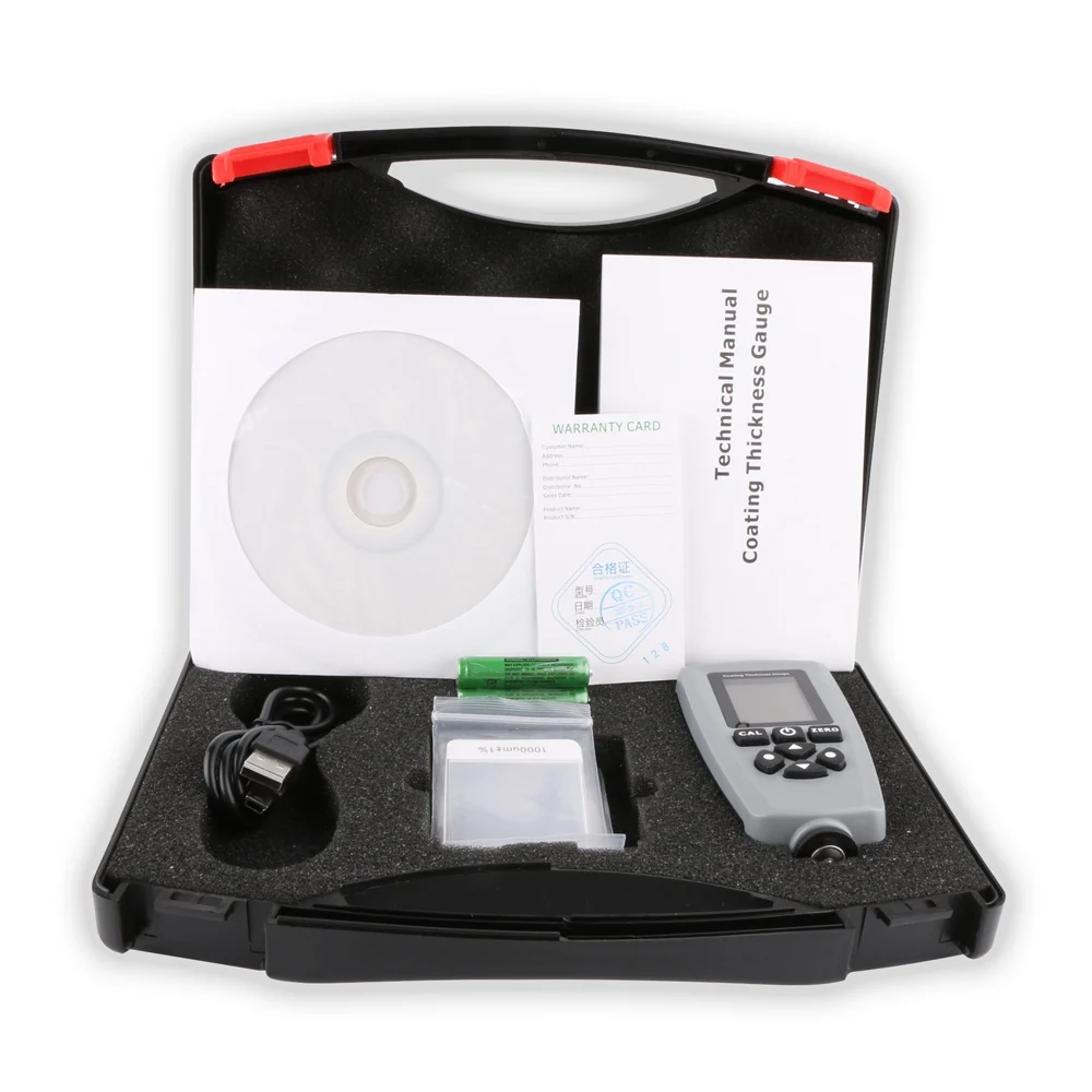 RZ-EC770 Coating Thickness Gauge F/N Probe Measure Range from 0 to 1300um