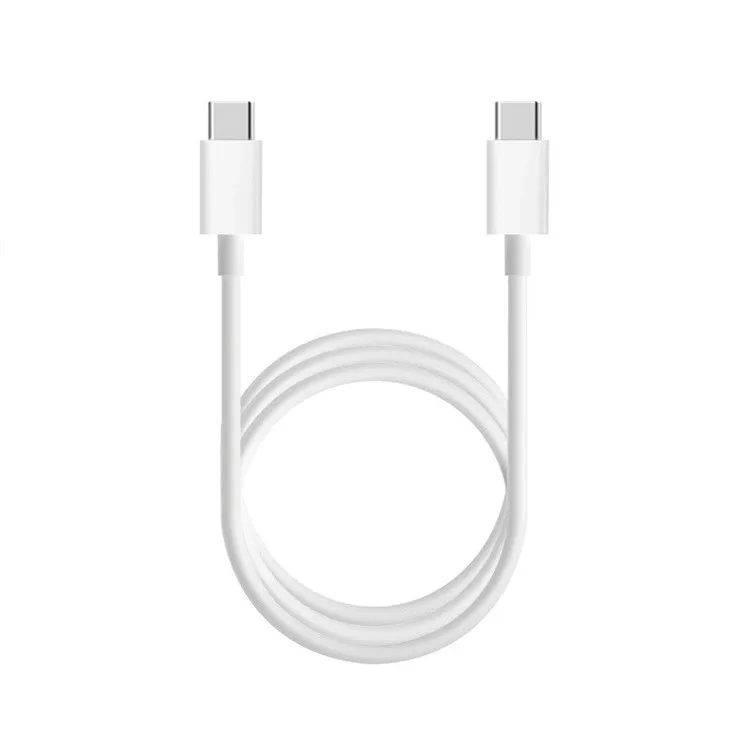 TPE cover  USB2.0 C to usb C 5A charging power cable for MacBook Laptop computer mobile phone cable