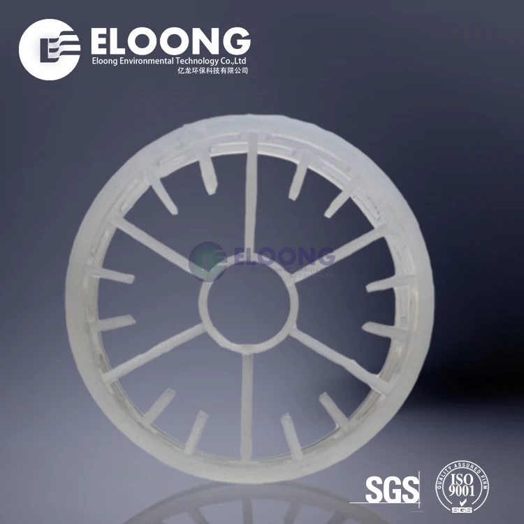 Increasing Mass Transfer Efficiency Plastic Random Packing Beta Ring