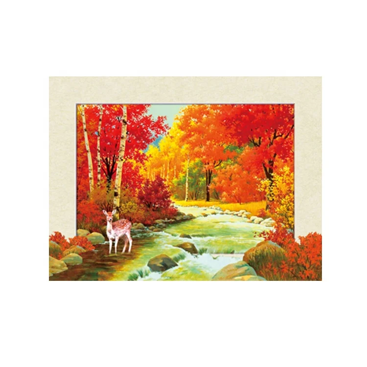 Пластиковая 5d линзовидная подвесная картина с индивидуальным логотипом