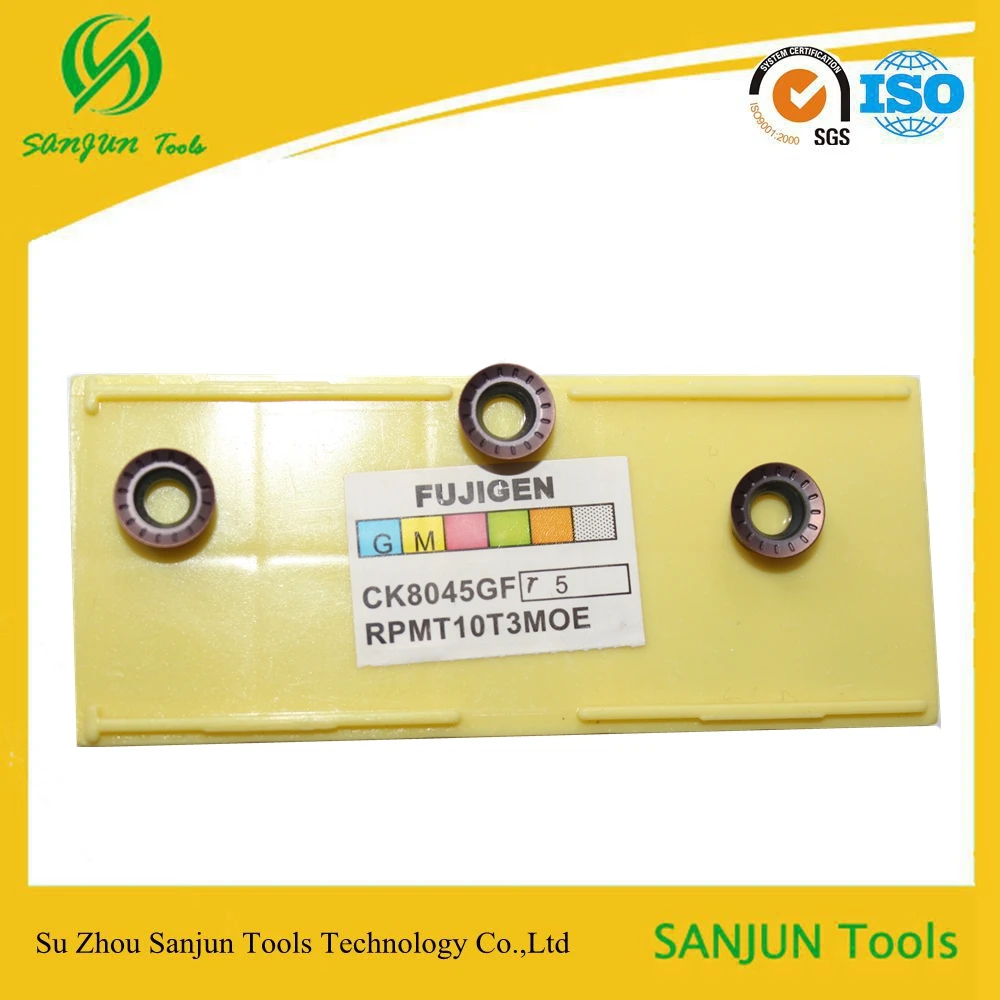 Hard Alloy Material Threading Turning Tool Carbide Inserts for Steel PVD