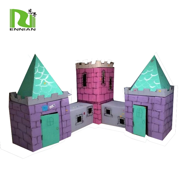 Cardboard Rocket Playhouse Cardboard Cubby House
