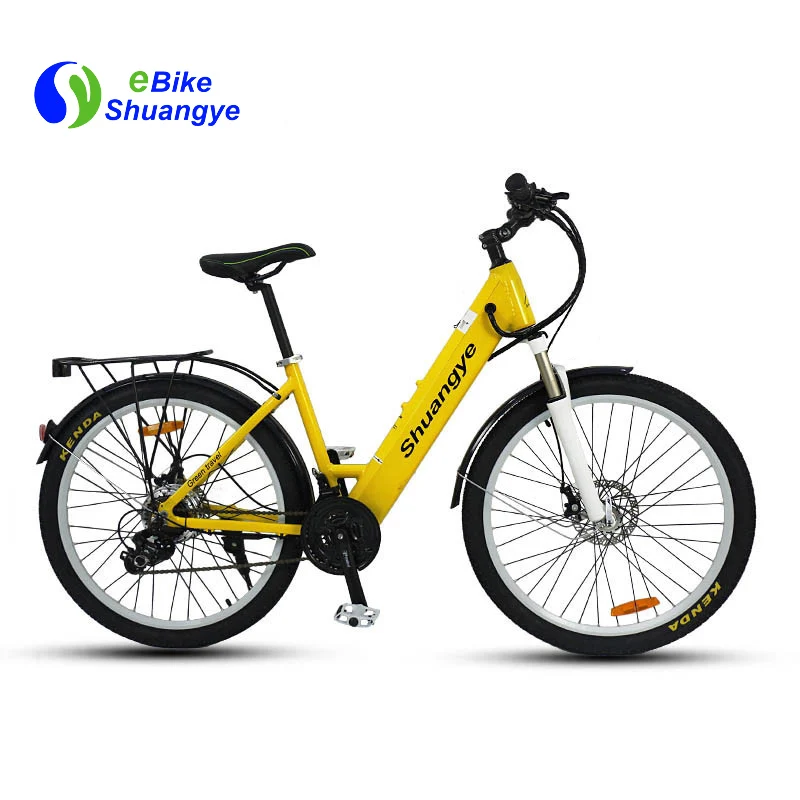 Newest womens electric mountain bicycle ebike with hidden battery