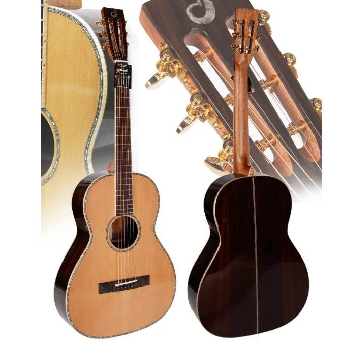 38' all solid wood guitar