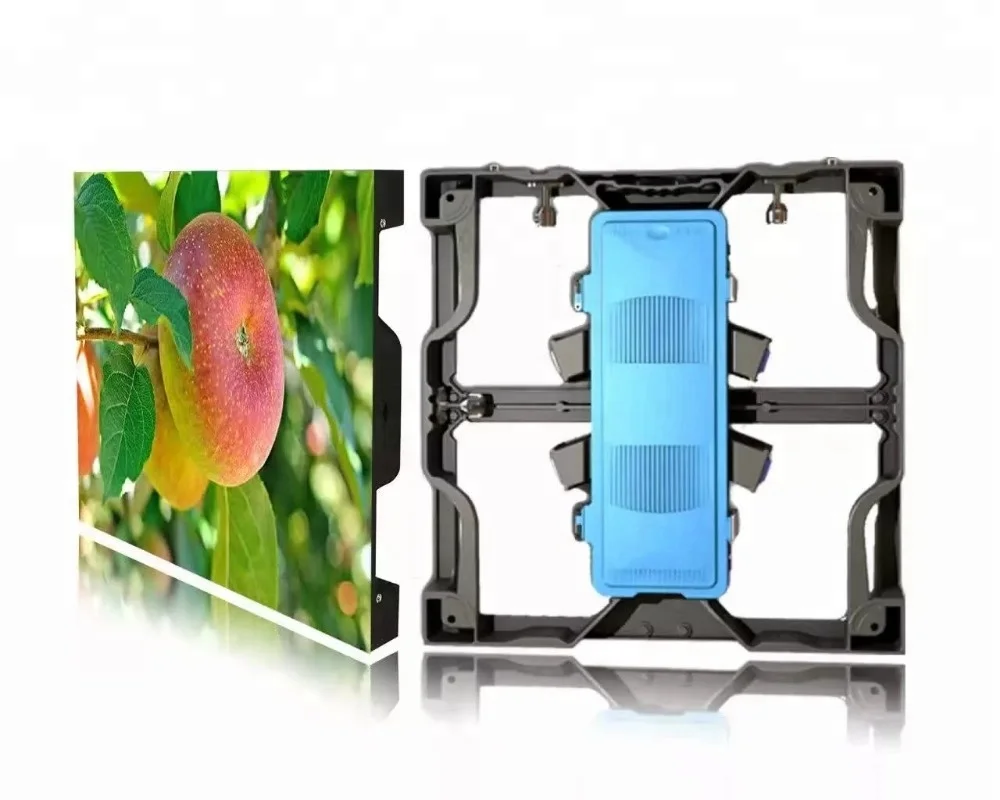 Wholesale P3.91/P4.81 indoor full color die casting rental slim light led cabinet,led display board