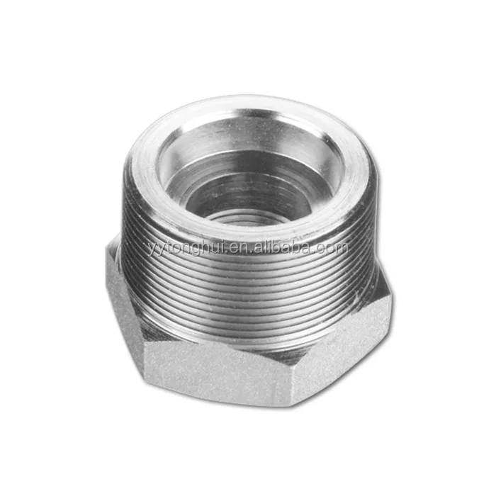 Ningbo factory Bushing Stainless Steel Hex Head Bushing RoHS Approval